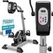 ELONEO Entraîneur de bras et de jambes 2-en-1 – Vélo d'appartement électrique réglable en hauteur avec moteur et 6 programmes