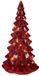 Lumineo Micro LED Arbre D10H21cm-15L RD/WWIT