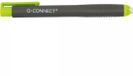 Q-CONNECT gum pen, zwart/groen