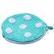 Naturezoo Etuitje Rond Met Stippen 8 Cm Blauw