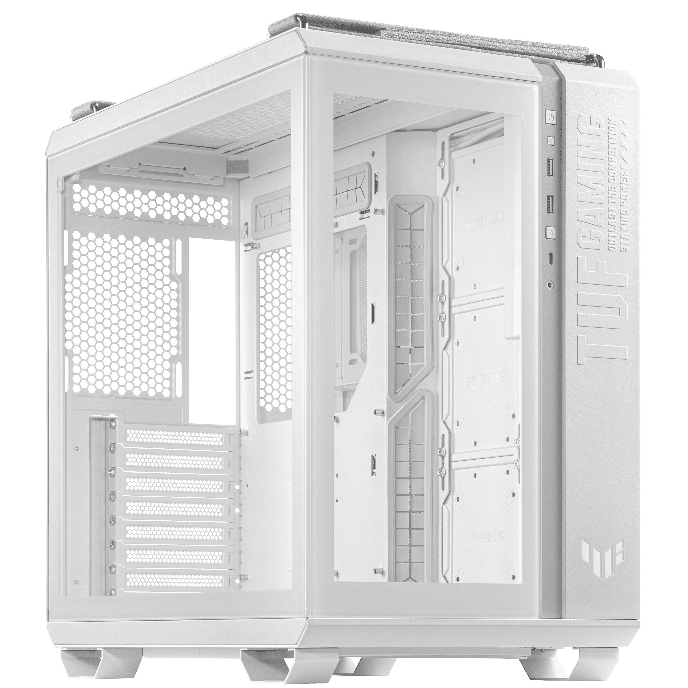 Asus TUF GT502 Gaming White Edition Case - 4711081943013