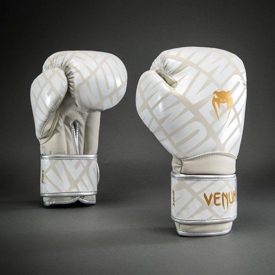 Venum Contender 1.5 XT 3D Bokshandschoenen – Wit/Goud - 14oz