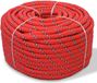 vidaXL Corde de bateau 6 mm 100 m polypropylène rouge