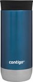 Contigo Huron 2.0 Snapseal thermosbeker, roestvrijstalen isoleerbeker, koffiebeker-to-go, lekvrij, houdt tot 7 uur warm, vaatwasserbestendig BPA-vrij deksel, 470 ml