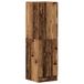 vidaXL Armoire de cuisine - 38x41,5x131,5 cm - Bois traité - Couleur vieux bois