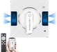 LIECTROUX YW509 - Robot lave-vitre - Avec 4 réservoirs d'eau automatiques - Commande vocale et commande par application - Télécommande incluse