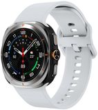 By Qubix Qubix - Smartwatch bandje - Siliconen - Lichtgrijs - Samsung Galaxy Watch Ultra / Ultra 2 - 47mm