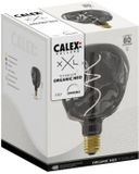Calex Doos 3x E27 LED Globelamp Organic Neo Titanium | 4W 80Lm 1800K | 220-240V 918 G125 | Dimbaar