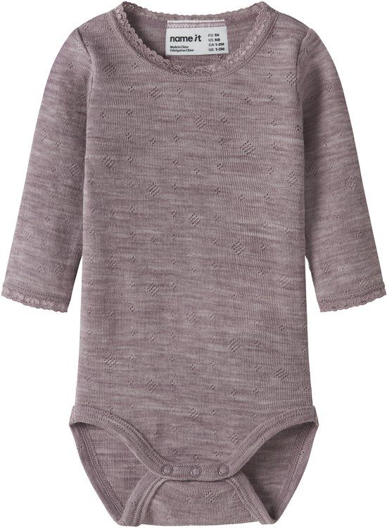 NAME IT NBFWANG WOOL NEEDLE LS BODY SOLID NOOS Baby Bodies Toadstool 50