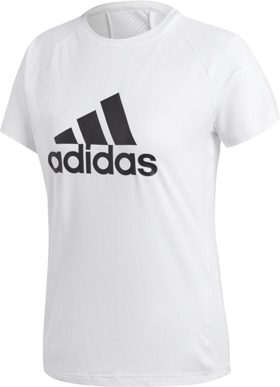 Adidas - D2M Logo Tee - Dames - maat XL