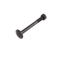 Waelbers Slotbout M8x40mm + Moer M8 zwart - 25 Stuk(s)