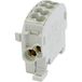 HoraeTec 080110-0-3 Hoofdleiding vertakkingsklem PA, Messing Grijs-wit (RAL 7035) 1-polig 100 A 690 V Geleidertype = L