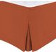 HOME LINGE PASSION Housse de sommier - Terracotta - 140 x 190 cm + 30 cm