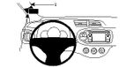 Brodit ProClip - 804724 - Zwart