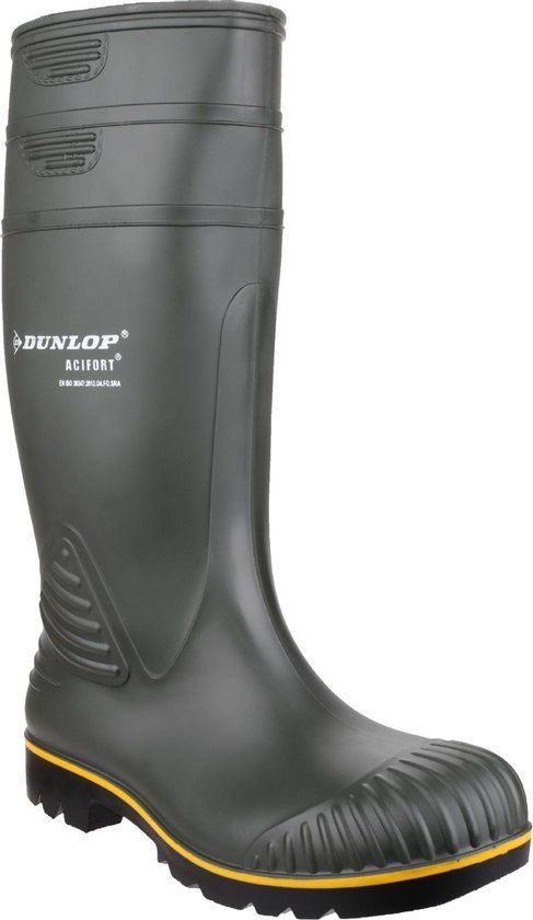 Dunlop Acifort Groen Knielaarzen Heren - Maat 41 - Waterdicht