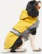 Goo-eez Reflecterende Regenjas met Capuchon Hond - M - Ruglengte 45 cm - Geel