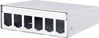 METZ CONNECT 130861-0602-E 6 poorten Netwerkpatchpaneel Zonder connectoren 1 HE Niet ingericht