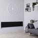 Hudson Reed - Vitality - Radiateur design horizontal - Noir - 35.4 X 160cm