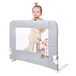 Interbaby Veiligheidshek voor kinderen, inklapbaar, 90 cm, bedhek voor kinderen tussen 18 maanden en 5 jaar, eenvoudige installatie, veilig, compatibel met uitschuifbedden, giraffe