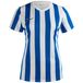 Nike Dames Short Sleeve Top W Nk Df Strp Dvsn Iv Jsy Ss, Bianco/Royal Blu/Nero, CW3816-102, S