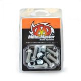 Moto Master Schroevenset M6x16 met zeskantkop en incl. contramoer van staal M6 (voor 6 stuks)