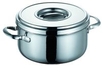 Schulte-Ufer 6301-14 i braadpan Romana i, 14 cm, 1,0 l, roestvrij staal, 1 liter