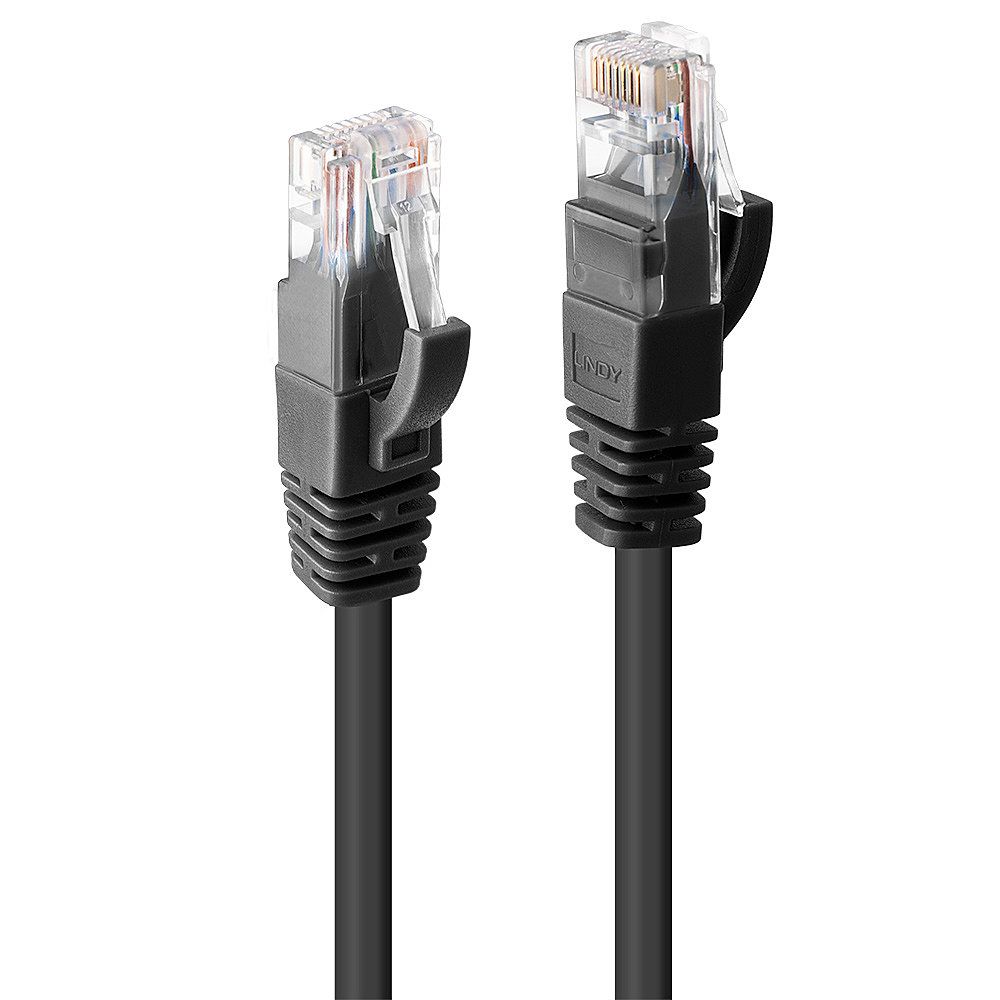 LINDY 48079 Netwerkkabel - 3 m - Zwart