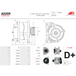 As-pl Alternateur A0209 Chevrolet 1204160 13108596 1516496r 5470513 5549555