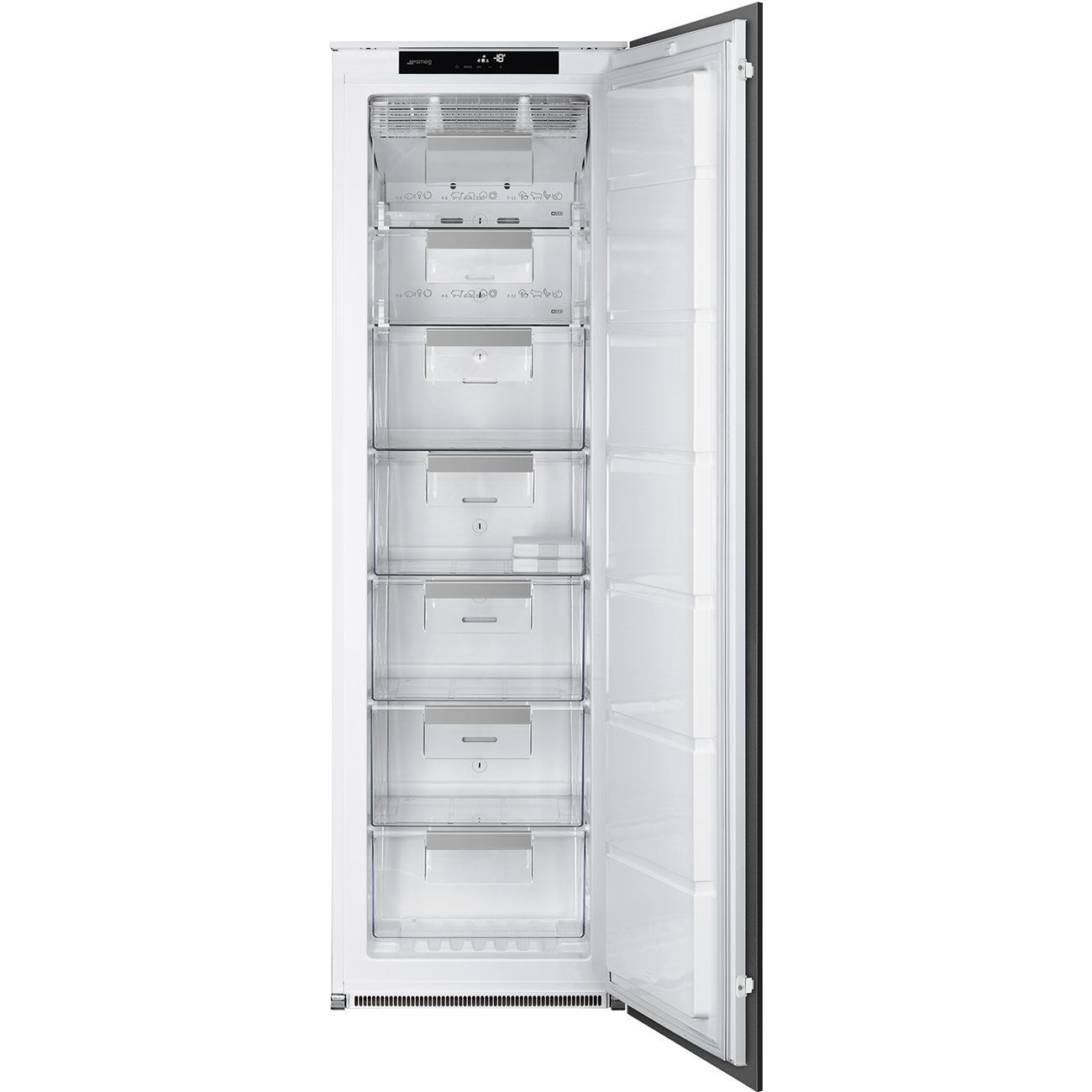 Smeg S8F174NE - Inbouw diepvriezer - 204L - Wit