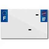 Blanco PVC nummerplaatstrip Top Plaq 07