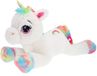 Pluchiez Knuffel Eenhoorn Liggend 80 Cm Wit
