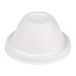 50 Bionic 50 stuks - deksel voor glazen met een diameter van 9 cm 'Bionic' 9 x 4,5 cm, wit