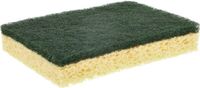 Sorbo Éponge à récurer - éponge de nettoyage - surface de récurage verte - 13 x 9 x 2,5 cm - viscose - grand format