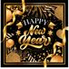 Fiestas Guirca Papieren servetten Happy New Year - 20 stuks - 16 x 16 cm