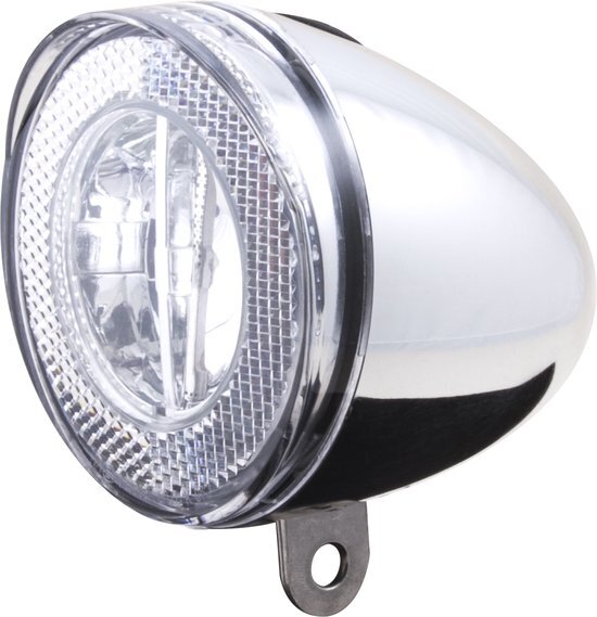 Cordo LED Koplamp Swingo Chroom Inclusief Batterij