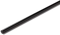 RS PRO Acetal-ronde stang, acetal zwart 1,41 g/cm³, Ø 50 mm x 1 m