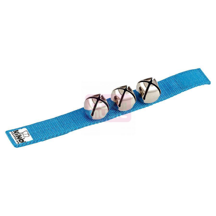 Nino Percussion NINO961B wrist bell blauw