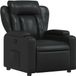 vidaXL Relaxfauteuil Zwart Kunstleer