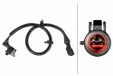 HELLA Sensor, Raddrehzahl 6PU358219-021