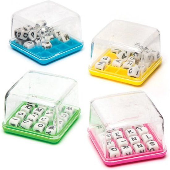 Baker Ross Mini-woordspelletjes - 4 stuks per verpakking