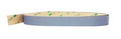 Quattroerre 10190 verwarmingsstrips, van stof, rond, wit, zilver, 1 meter, hoogte 15 mm