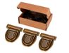 VELOX Tupi broche, oud goud, 50 x 45 mm