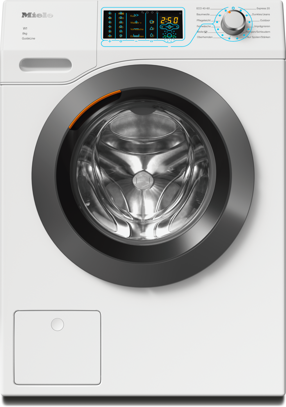 Miele WDD131 WPS GuideLine - 8kg 1400RPM Front Load Washing Machine - White