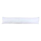 Riva Paoletti Tochtstrip van holle vezels, rechthoekige vorm, polyester, wit, 1 stuk
