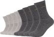 Camano Tennissokken 8-pack Grijs Unisex Katoen 35-38