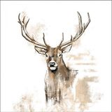 Ambiente Servet 33cm Antlers FSC Mix