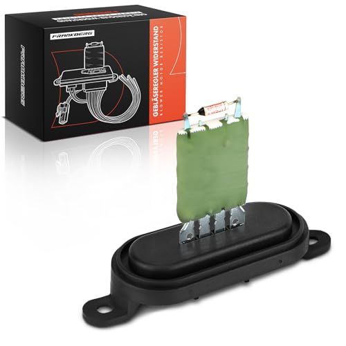 Frankberg Ventilatorregelaar Voorweerstand compatibel met M.u.l.t.i.v.a.n V Transporter V 1.9L-3.2L 2003-2015 Transporter VI T.o.u.a.r.e.g A.m.a.r.o.k Replace# 7E0959263
