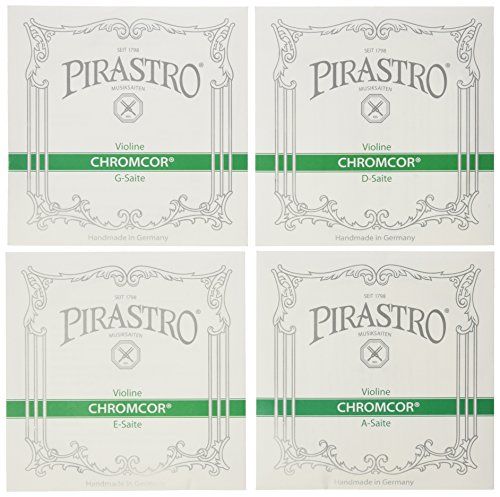 Pirastro Chromcor Violin String Set 4/4, Medium Gauge Ball End