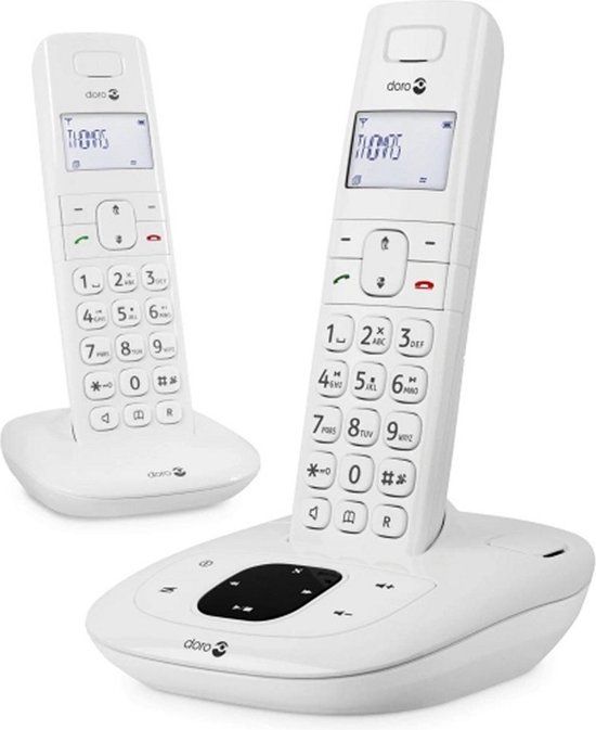 Doro Comfort 1015 - Duo DECT telefoon - Wit