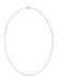Faina Ketting 45 cm Vrouwen Goud Rose Zilver